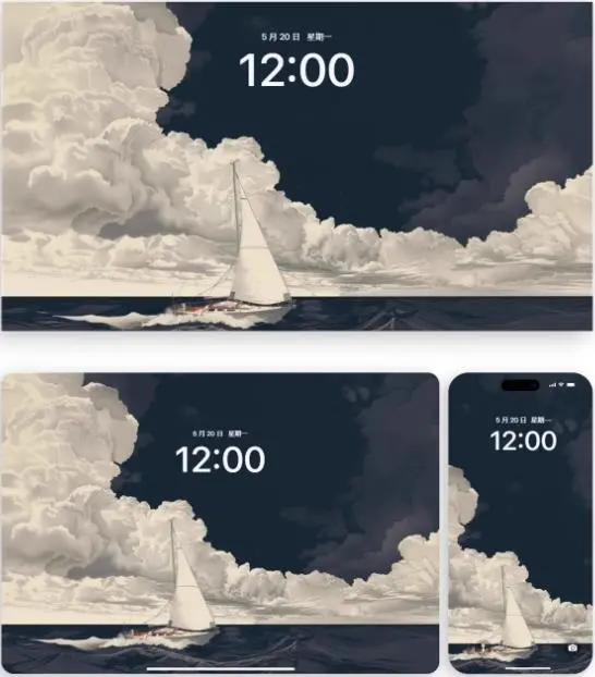 500多套锁屏4K超清手机电脑平板壁纸